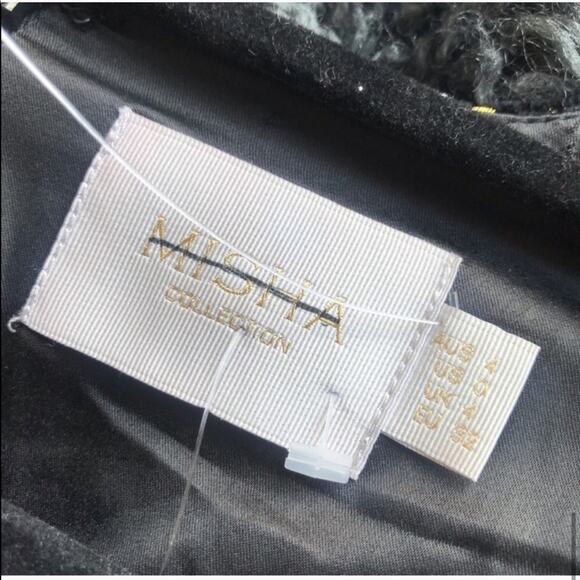 MISHA Collection Natalia Velvet Pantsuit Jumpsuit - Picture 7 of 7